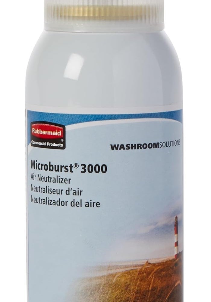 Rubbermaid Commercial Products Rubbermaid Commercial Microburst 3000 Air Neutralizer Refill - Ocean Breeze, 10 Piece Pack - Image 1